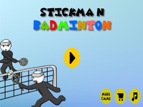 Stickman Badminton Image