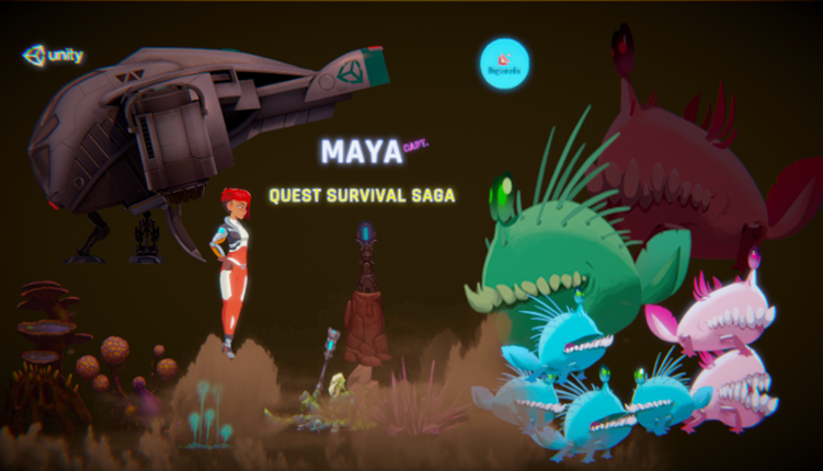 MAYA CAPT. QUEST SURVIVAL SAGA Game Cover