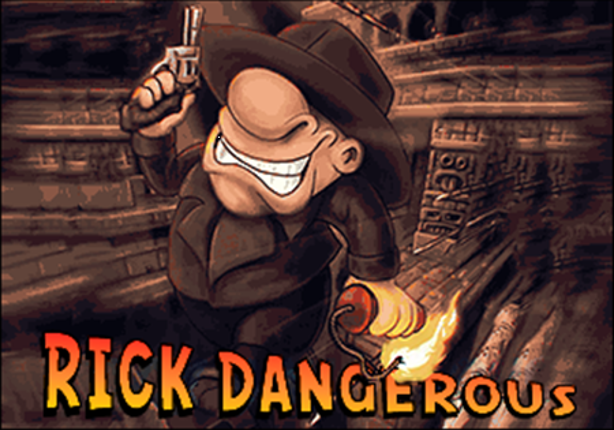 Rick Dangerous -  Amiga - Enhanced graphics Game Cover