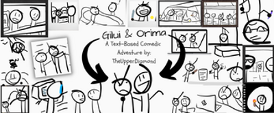 Gilui & Orima: A Text-Based Comedic Adventure Image