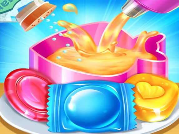 Sweet Candy Maker - Lollipop & Gummy Candy Game Game Cover