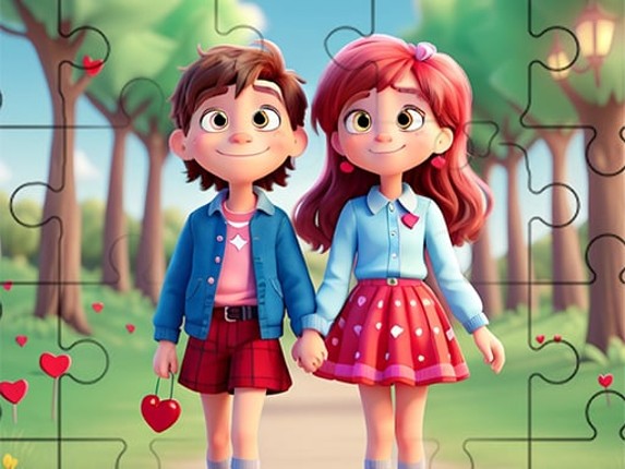 Valentines Day Jigsaw Puzzle Game Cover