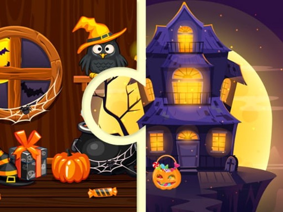Witchs House Halloween Puzzles Game Cover