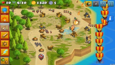 Tower Defense of Fields: Greece Tower Defense of Homeworld Runners Sentinel Game Image