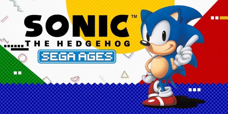 Sega Ages Sonic the Hedgehog Game Cover