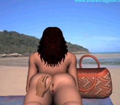 Beach Girl Image
