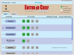 Editor in Chief® Level 1 Lite Image