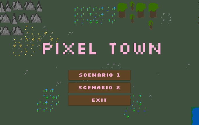 Pixel Town Game Cover