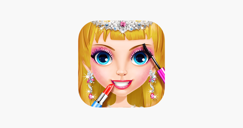 Princess Makeover Little Salon Game Cover