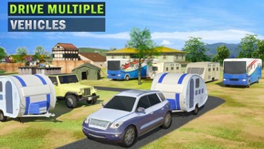 Camping Truck Simulator: Expert Car Driving Test Image