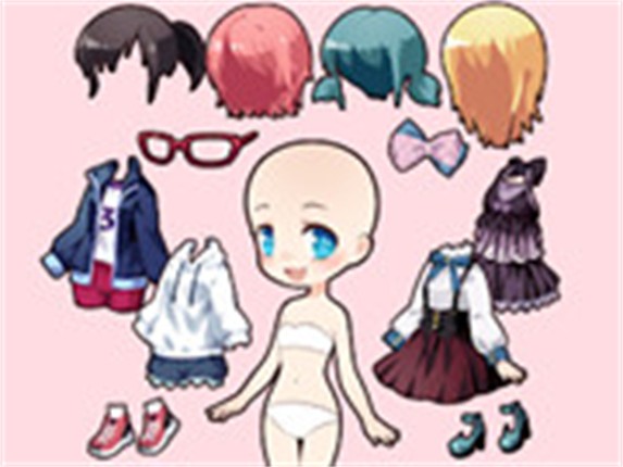 Chibi Anime Princess Doll Game Cover