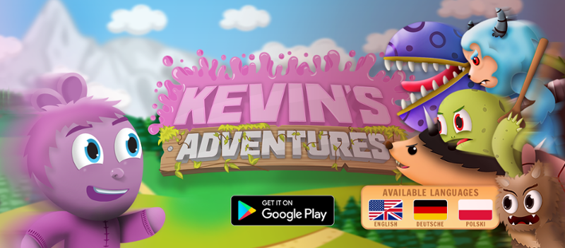 Kevin's Adventures - Platformer Game Cover