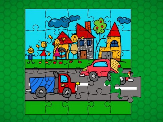 Stick Family Fun Time Jigsaw Game Cover
