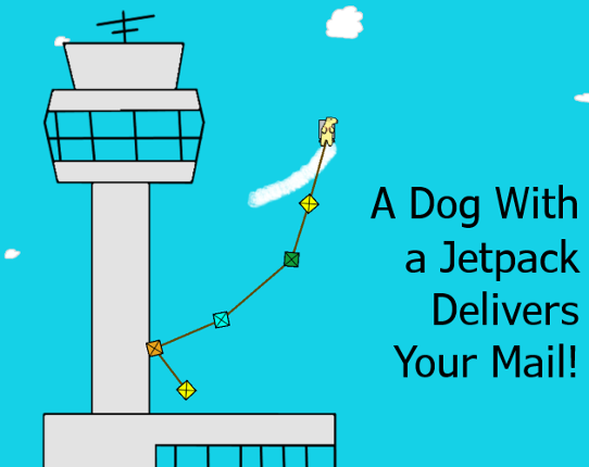 A Dog With A Jetpack Delivers Your Mail Game Cover