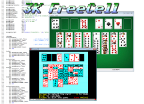 3k FreeCell (Oric) Image