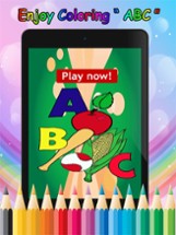ABC Letter Coloring Book: preschool learning game Image