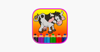 Animals Coloring Book HD - First Grade Word Games Image