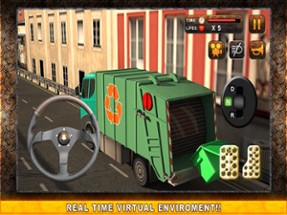 Dump Garbage Truck Simulator – Drive your real dumping machine &amp; clean up the mess from giant city Image