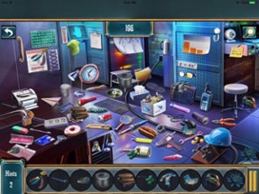 Free Hidden Objects: Pure Crime Scene Image