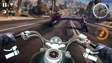 Traffic Bike Driving Simulator Image