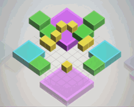 Isometric Squares Image