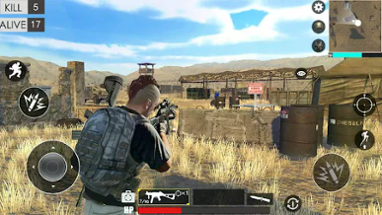 Desert survival shooting game Image