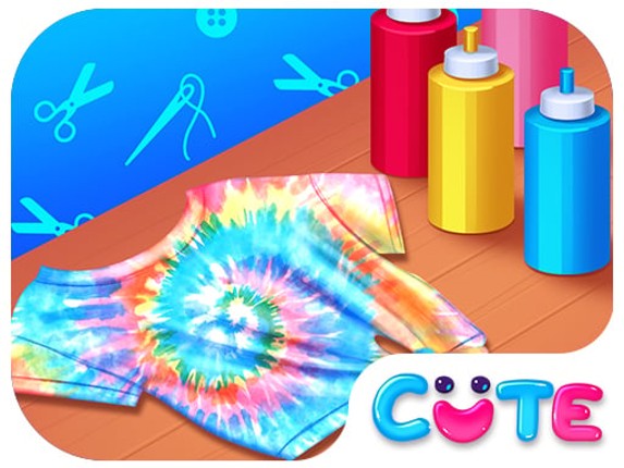 Design With Me Cute Tie Dye Tops Game Cover