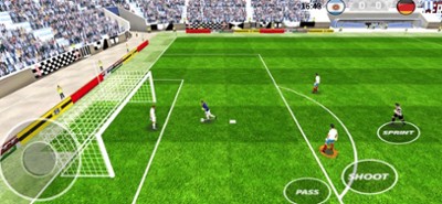 Football Soccer Strike Image