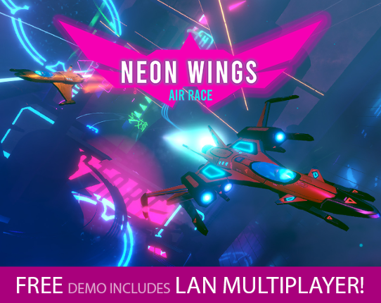 Neon Wings: Air Race Game Cover