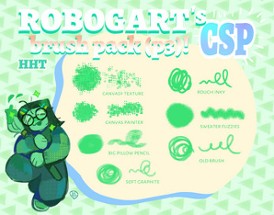 ROBOGART's Super Brush Pack! (P1 - P5) [CSP brushes, .sut files!] Image