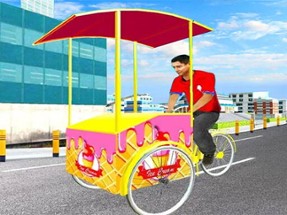 City Ice Cream Man Free Delivery Simulator Game 3 Image