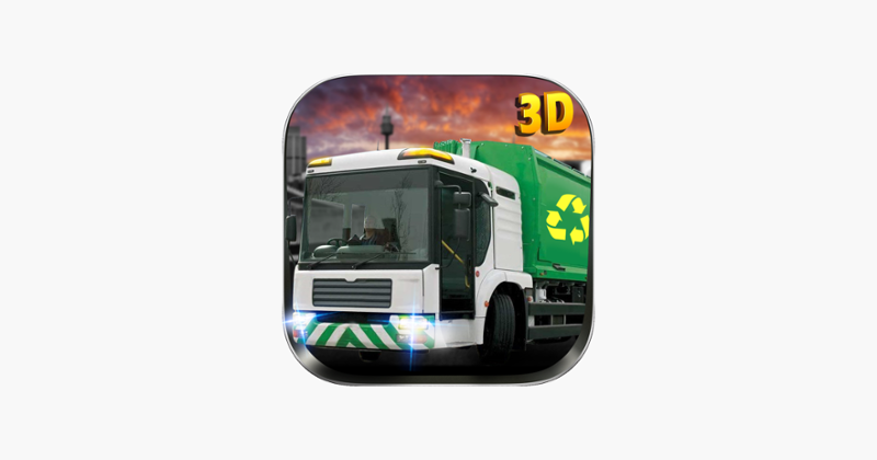 Dump Garbage Truck Simulator – Drive your real dumping machine &amp; clean up the mess from giant city Game Cover