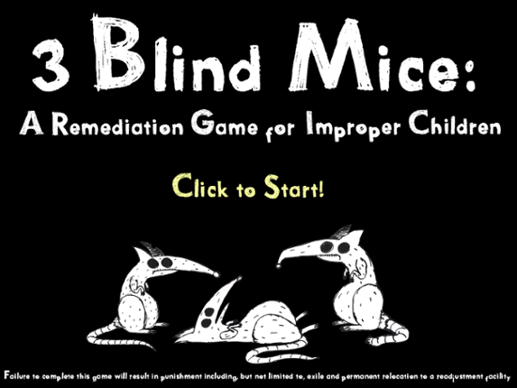 3 Blind Mice: A Remediation Game for Improper Children Game Cover