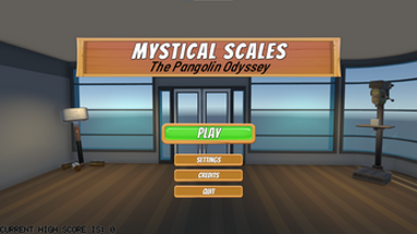 Mystical Scales: The Pangolin Odyssey Image