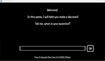 Time To Decide - GD.tv GameJam 2022 Image