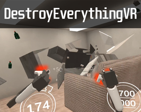 DestroyEverythingVR Game Cover