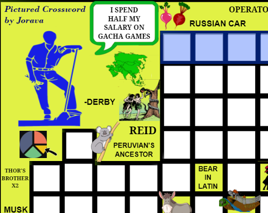Pictured Crossword #3 Game Cover
