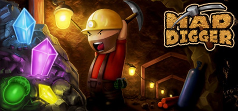 Mad Digger Game Cover