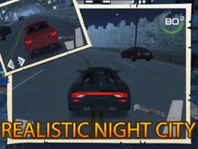 Night Traffic Car Driving Parking Career Simulator Image
