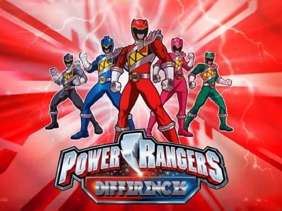 Find the Differences - Power Rangers Spot Game Game Cover
