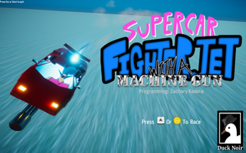 Supercar Fighter Jet With A Machine Gun (PRE-ALPHA) Image