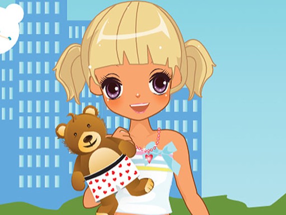 Little Girl Dress Up Game Cover