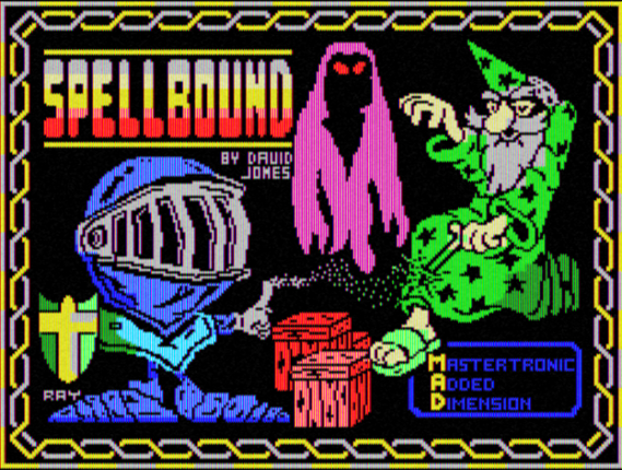Spellbound MSX Game Cover