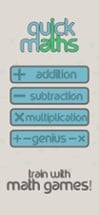 Quick Maths Arithmetic Workout Image