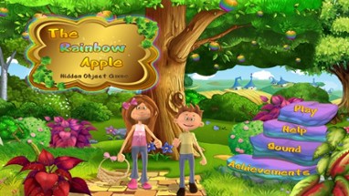 Rainbow Apple Hidden Object Image