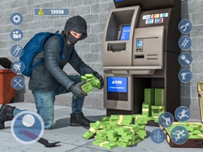 Scary Robber 3D Image