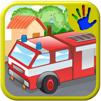 ABC Preschool car truck and engine dot puzzles Game Cover