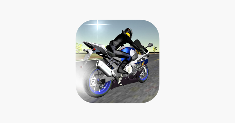 Motorbike Drag racing 3D Game Cover