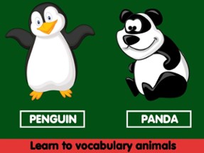 Vocabulary Animals Matching Image