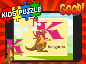 ABC Alphabet Puzzle-Preschool Jigsaw Game For Kid Image
